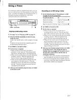 Preview for 43 page of Sony MDS-JE630 Operating Instructions Manual