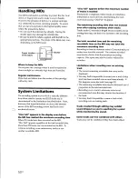 Preview for 50 page of Sony MDS-JE630 Operating Instructions Manual