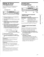 Preview for 73 page of Sony MDS-JE630 Operating Instructions Manual