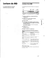 Preview for 79 page of Sony MDS-JE630 Operating Instructions Manual