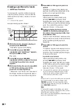 Preview for 28 page of Sony MDS-JE780 Operating Instructions Manual