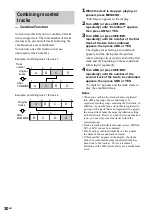 Preview for 30 page of Sony MDS-JE780 Operating Instructions Manual