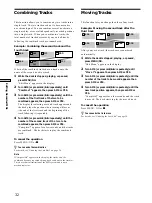 Предварительный просмотр 32 страницы Sony MDS-M100 - Md Player Operating Instructions Manual