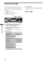 Preview for 36 page of Sony MDS-M100 - Md Player Operating Instructions Manual