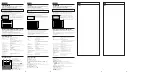 Предварительный просмотр 2 страницы Sony MDS-MX101 Operating Instructions