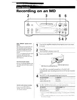 Preview for 8 page of Sony MDS-PC1 Operating Instructions Manual