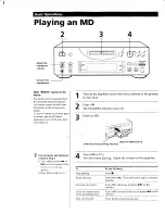 Preview for 10 page of Sony MDS-PC1 Operating Instructions Manual