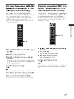 Предварительный просмотр 19 страницы Sony MDS-PC2 Operating Instructions Manual