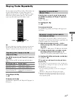 Предварительный просмотр 25 страницы Sony MDS-PC2 Operating Instructions Manual