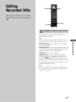 Предварительный просмотр 29 страницы Sony MDS-PC2 Operating Instructions Manual