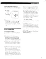 Preview for 7 page of Sony MDS-S35 - Minidisc Digital Audio System Operating Instructions Manual