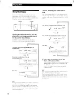 Предварительный просмотр 12 страницы Sony MDS-S35 - Minidisc Digital Audio System Operating Instructions Manual