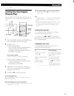 Preview for 15 page of Sony MDS-S35 - Minidisc Digital Audio System Operating Instructions Manual