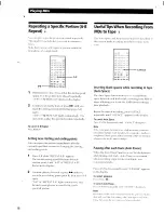 Предварительный просмотр 16 страницы Sony MDS-S35 - Minidisc Digital Audio System Operating Instructions Manual