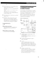 Предварительный просмотр 19 страницы Sony MDS-S35 - Minidisc Digital Audio System Operating Instructions Manual