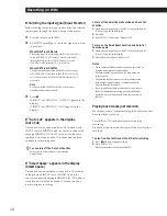 Preview for 10 page of Sony MDS-S37 - Mini Disc Player Operating Instructions Manual