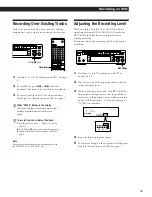 Предварительный просмотр 11 страницы Sony MDS-S37 - Mini Disc Player Operating Instructions Manual