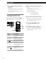 Предварительный просмотр 16 страницы Sony MDS-S37 - Mini Disc Player Operating Instructions Manual