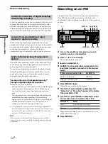 Preview for 14 page of Sony MDS-S40 Operating Instructions Manual