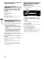 Preview for 24 page of Sony MDS-S40 Operating Instructions Manual