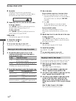 Preview for 34 page of Sony MDS-S40 Operating Instructions Manual