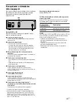 Preview for 91 page of Sony MDS-S40 Operating Instructions Manual