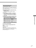 Preview for 119 page of Sony MDS-S40 Operating Instructions Manual