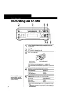 Preview for 6 page of Sony MDS-S707 Manual