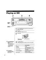 Preview for 8 page of Sony MDS-S707 Manual