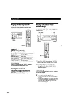 Preview for 20 page of Sony MDS-S707 Manual