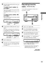 Preview for 19 page of Sony MDS-SP55 Operating Instructions Manual