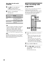 Preview for 20 page of Sony MDS-SP55 Operating Instructions Manual