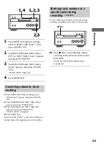 Preview for 25 page of Sony MDS-SP55 Operating Instructions Manual