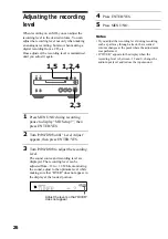 Preview for 26 page of Sony MDS-SP55 Operating Instructions Manual