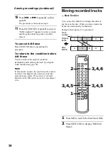 Preview for 34 page of Sony MDS-SP55 Operating Instructions Manual