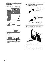 Preview for 40 page of Sony MDS-SP55 Operating Instructions Manual