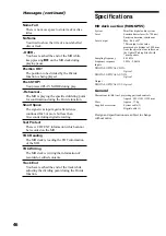 Preview for 46 page of Sony MDS-SP55 Operating Instructions Manual