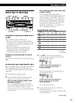 Предварительный просмотр 15 страницы Sony MDS-W1 Operating Instructions Manual