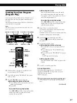 Предварительный просмотр 29 страницы Sony MDS-W1 Operating Instructions Manual