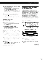 Предварительный просмотр 35 страницы Sony MDS-W1 Operating Instructions Manual