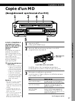 Предварительный просмотр 61 страницы Sony MDS-W1 Operating Instructions Manual