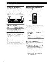 Предварительный просмотр 126 страницы Sony MDS-W1 Operating Instructions Manual