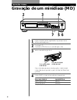 Preview for 34 page of Sony MDSJE320 - MiniDisc Recorder (Spanish) Manual De Instrucciones