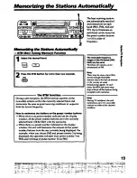 Предварительный просмотр 19 страницы Sony MDX-100 Operating Instructions Manual