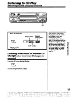 Предварительный просмотр 25 страницы Sony MDX-100 Operating Instructions Manual