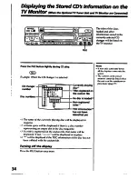 Предварительный просмотр 34 страницы Sony MDX-100 Operating Instructions Manual