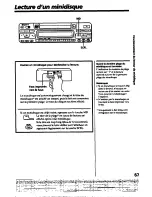 Предварительный просмотр 67 страницы Sony MDX-100 Operating Instructions Manual