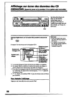 Предварительный просмотр 86 страницы Sony MDX-100 Operating Instructions Manual