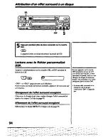 Предварительный просмотр 94 страницы Sony MDX-100 Operating Instructions Manual