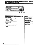 Предварительный просмотр 98 страницы Sony MDX-100 Operating Instructions Manual